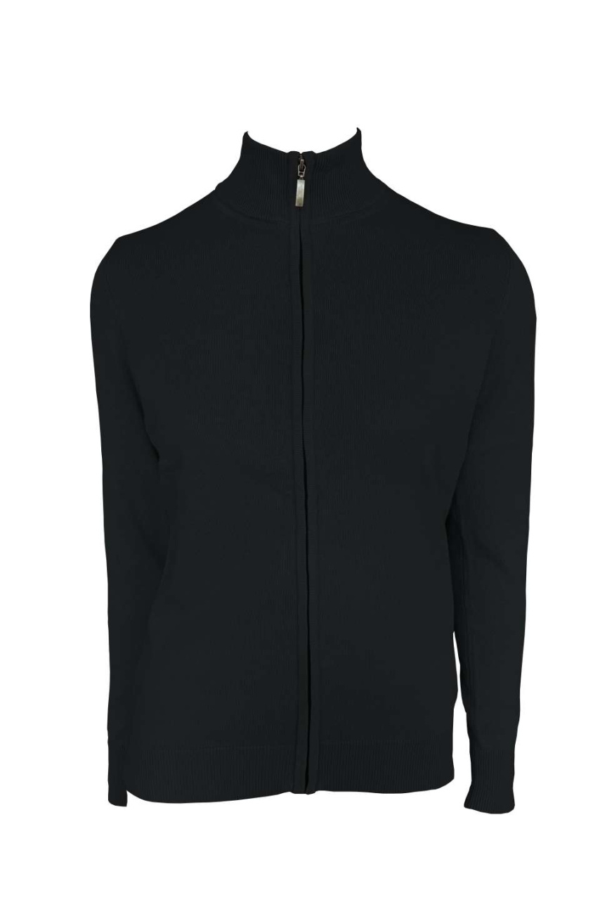 Women's Full Zip Cotton Cardigan - Stylish & Comfortable