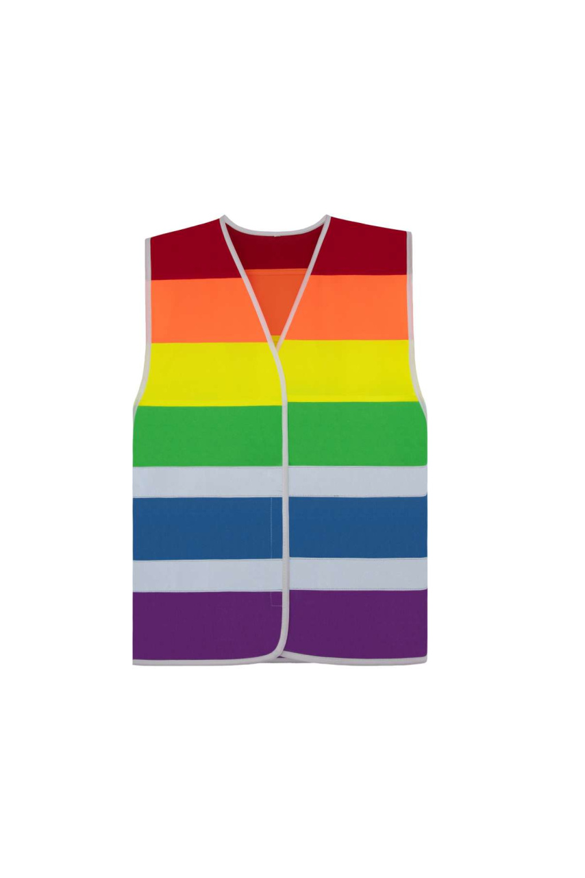 Vestă Reflectorizantă NATPRIDE - RAINBOW PRIDE