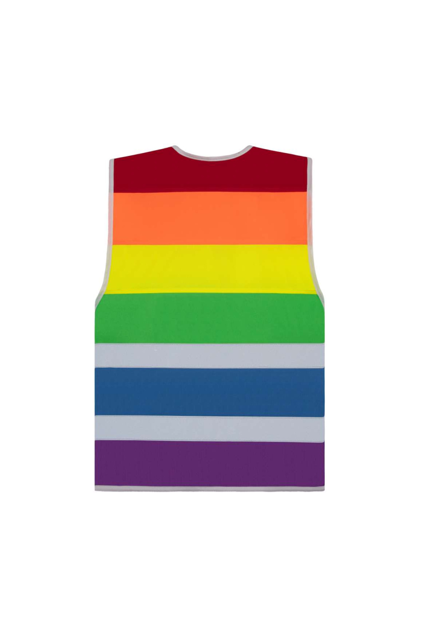Vestă Reflectorizantă NATPRIDE - RAINBOW PRIDE