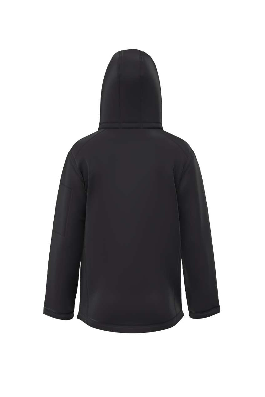 Men's 3-Layer Detachable Hooded Softshell Jacket