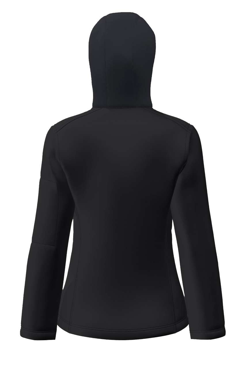 Women's 3-Layer Detachable Hooded Softshell Jacket