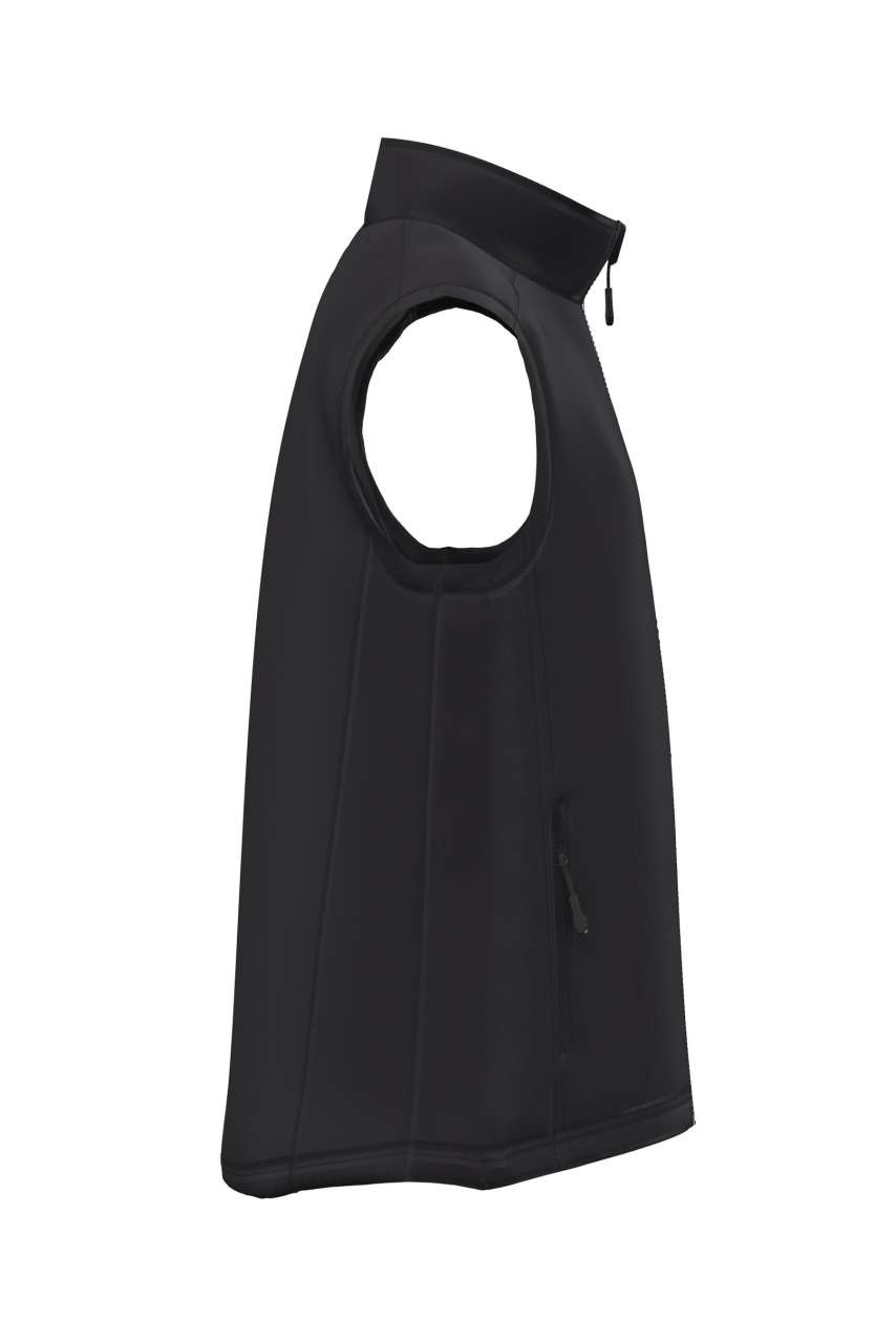 Vestă Softshell Bărbați 3 Straturi Rezistentă