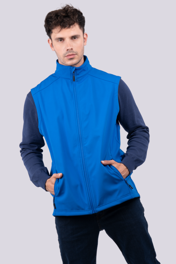 Men's Softshell Bodywarmer - Wind & Water-Resistant