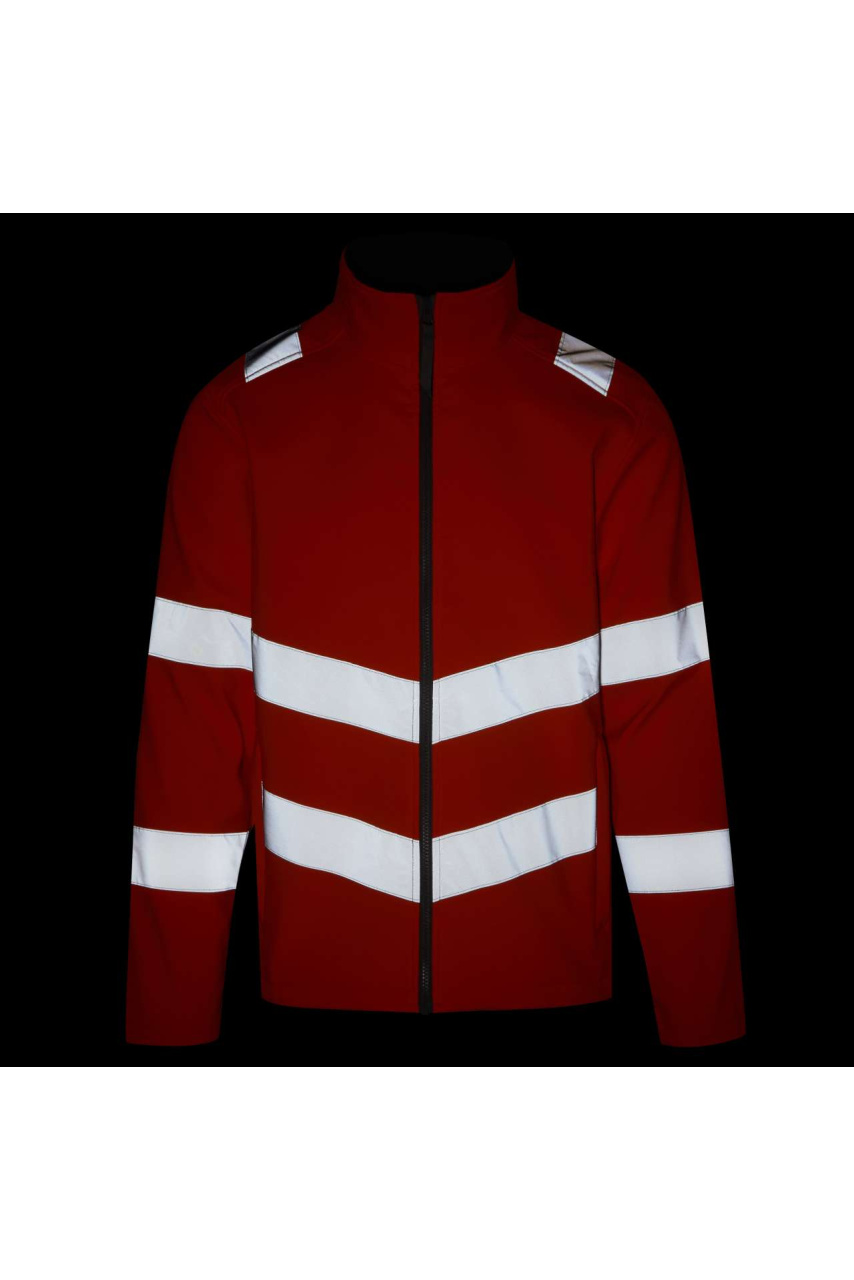 Hi-Vis Pro Contract Ablaze Softshell Jacket