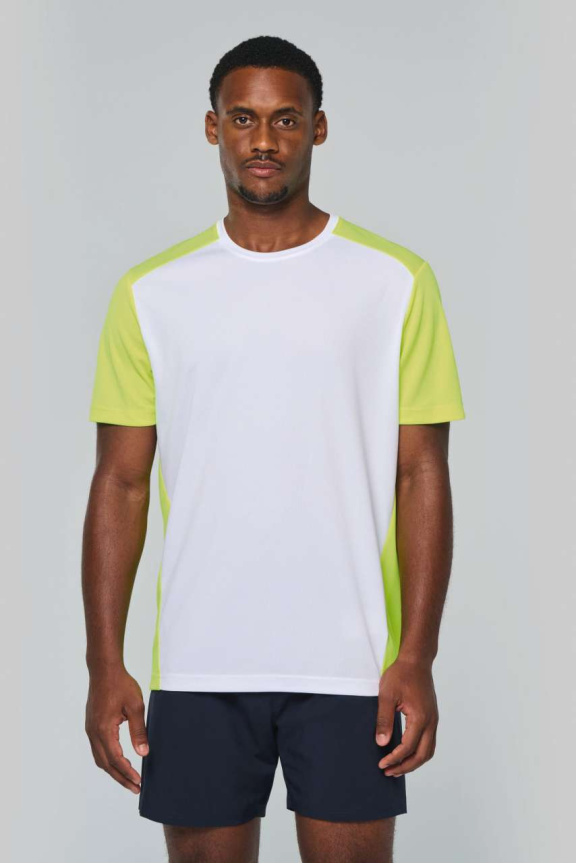 Tricou Sport Eco-Friendly Bicolor pentru Bărbați