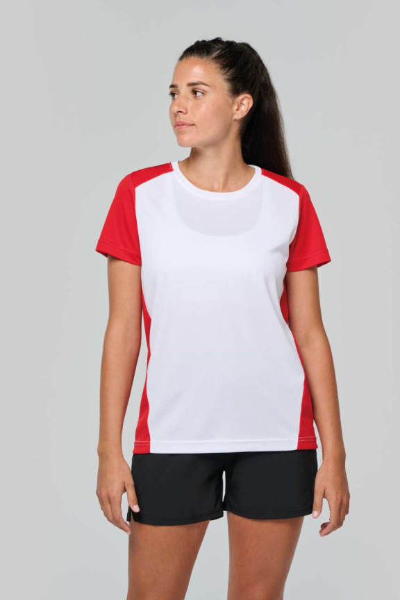 Tricou Sport Eco Prietenos Bicolor pentru Damă