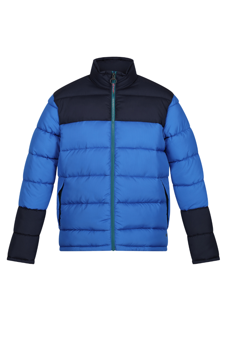 Eco-Friendly Vintage Puffer Jacket | Sustainable Warmth