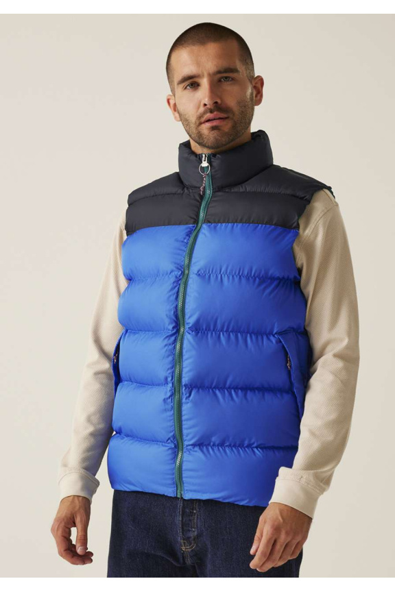 Vestă Puffer Vintage din Materiale Reciclate