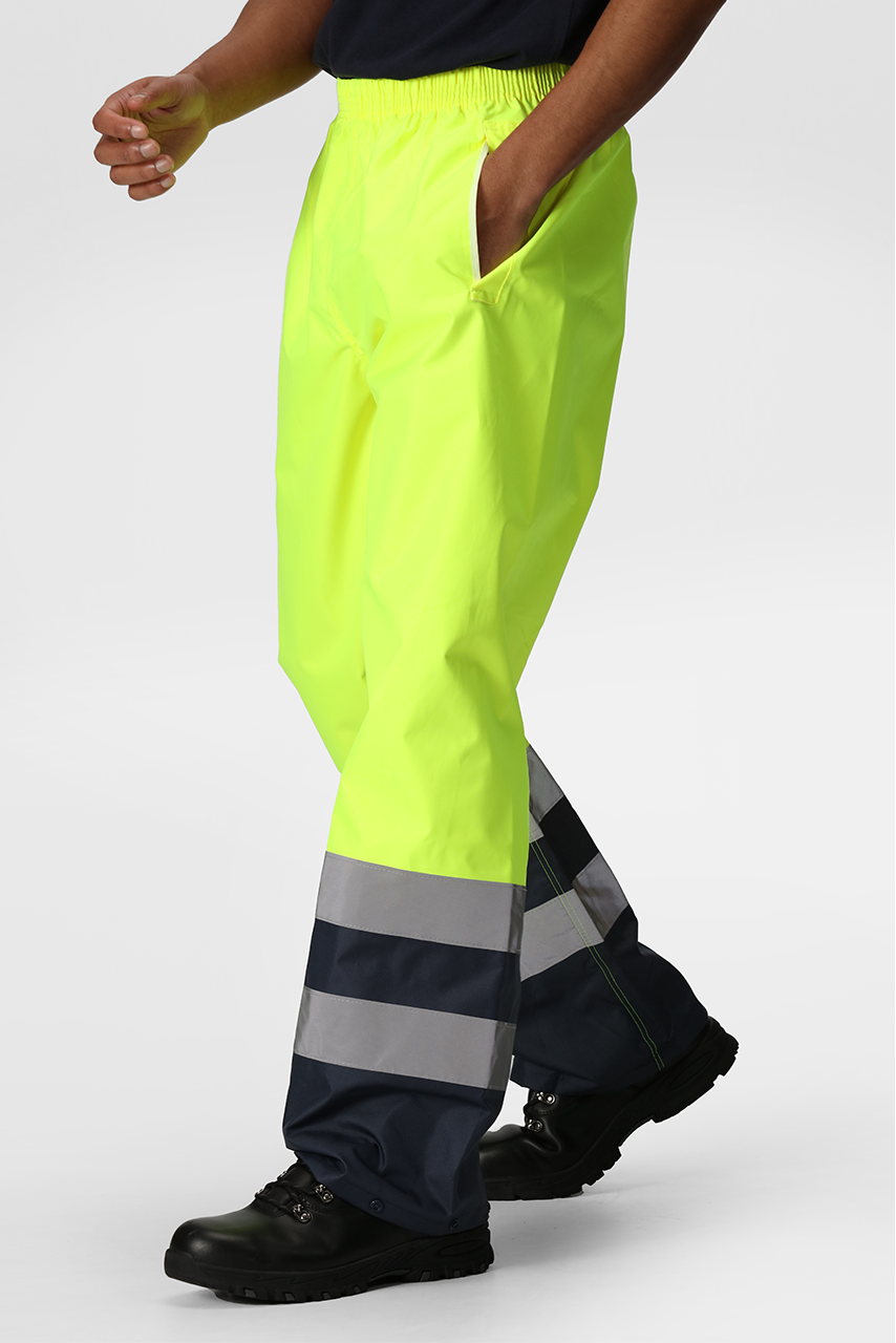 HI VIS PRO Waterproof Overtousers for Safety