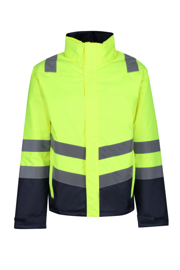 Parka Izolată Bicolor HI-VIS PRO - Vizibilitate și Protecție
