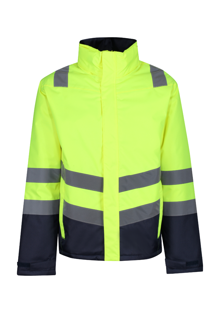 Parka Izolată Bicolor HI-VIS PRO - Vizibilitate și Protecție