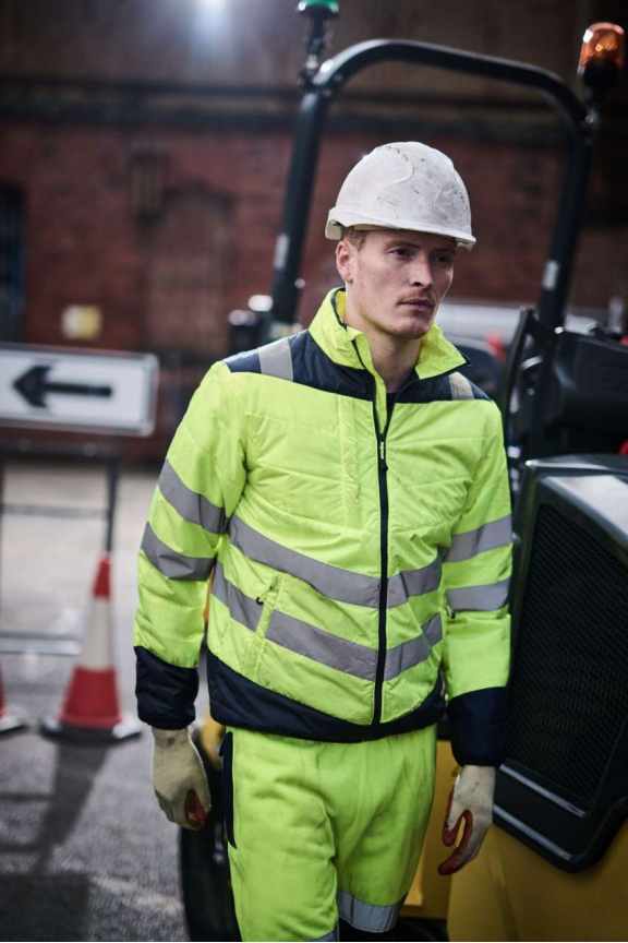 Geacă Termică Bicolor HI-VIS PRO pentru Muncă