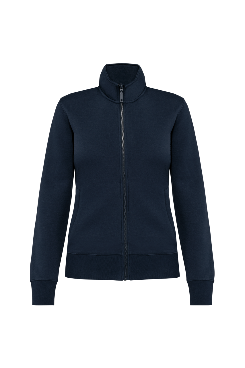 Women's Slim Fit Fleece Cadet Jacket - Stylish & Cozy