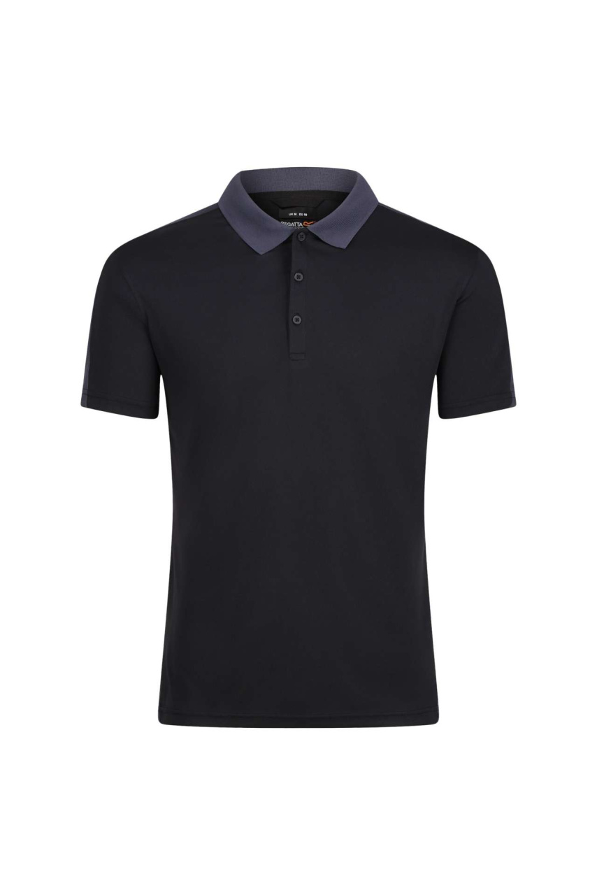 Tricou Polo Contrast cu Uscare Rapidă - Confort și Stil