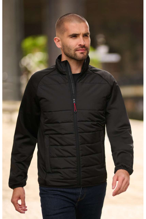Men's Essential Hybrid Jacket - Lightweight & Water-Repellent