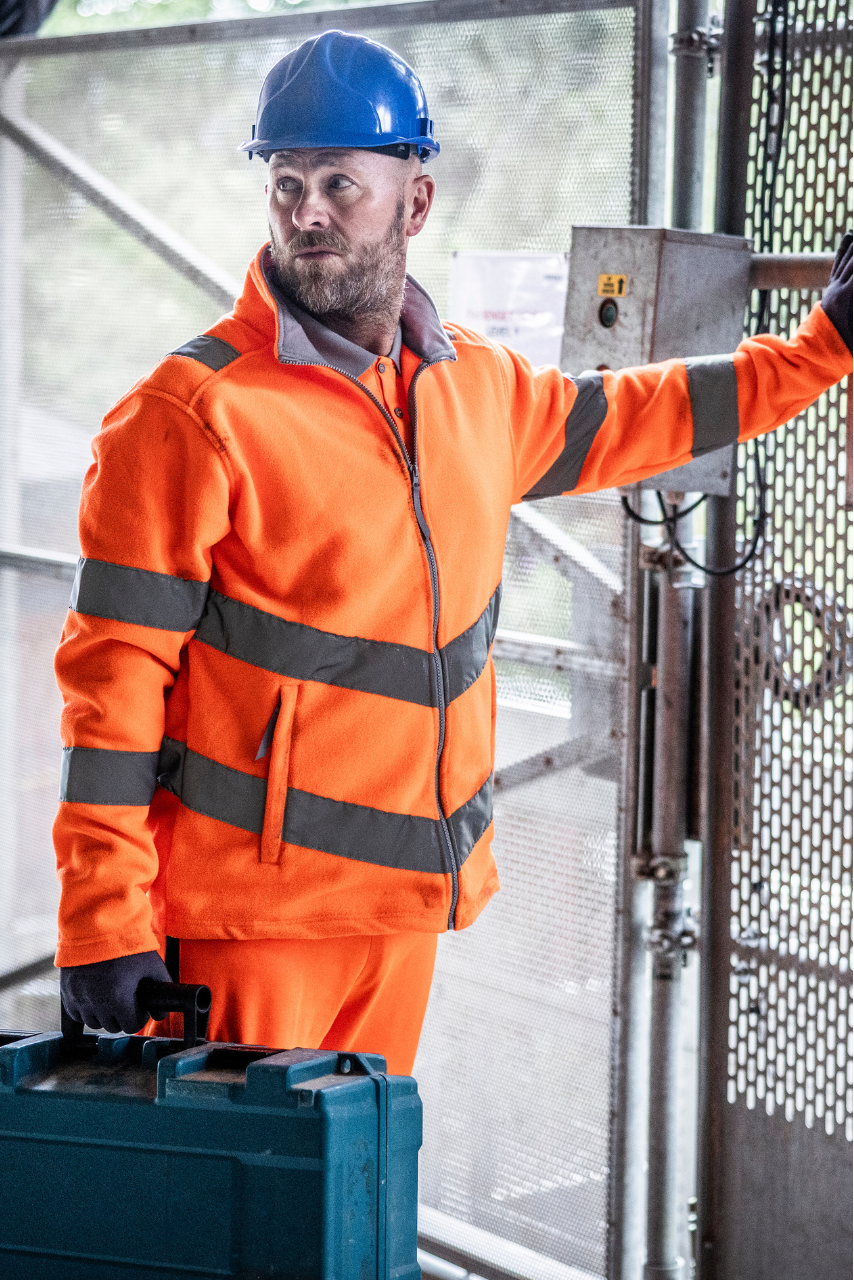 Fleece HI-VIS PRO CONTRACT THOR - Vizibilitate și Siguranță