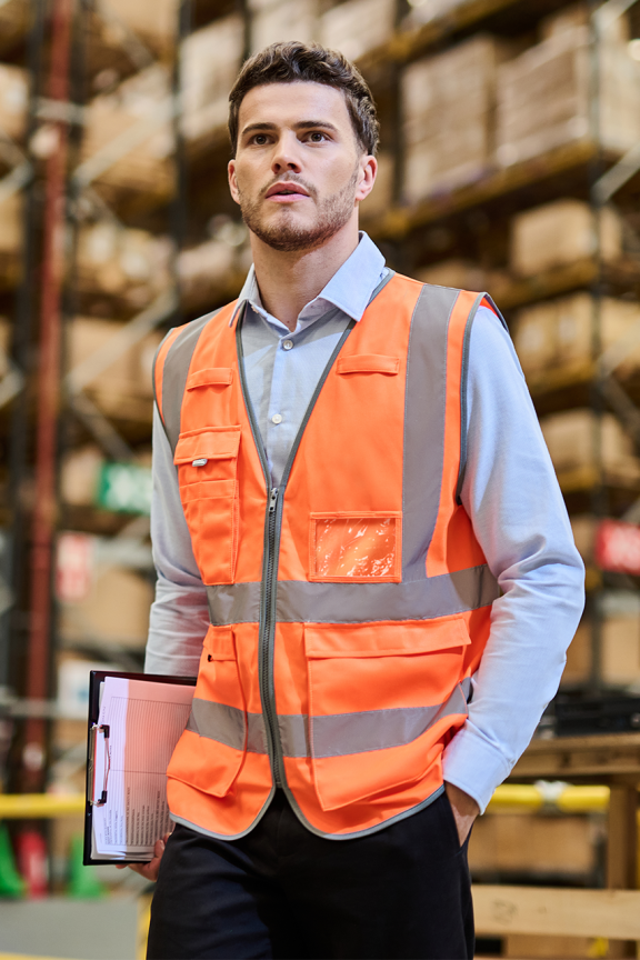 Pro Executive High-Visibility Vest - Safe and Functional