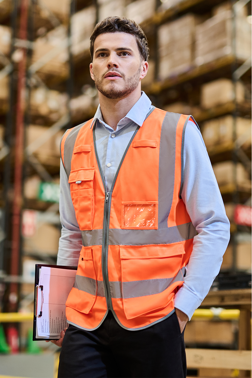 Pro Executive High-Visibility Vest - Safe and Functional