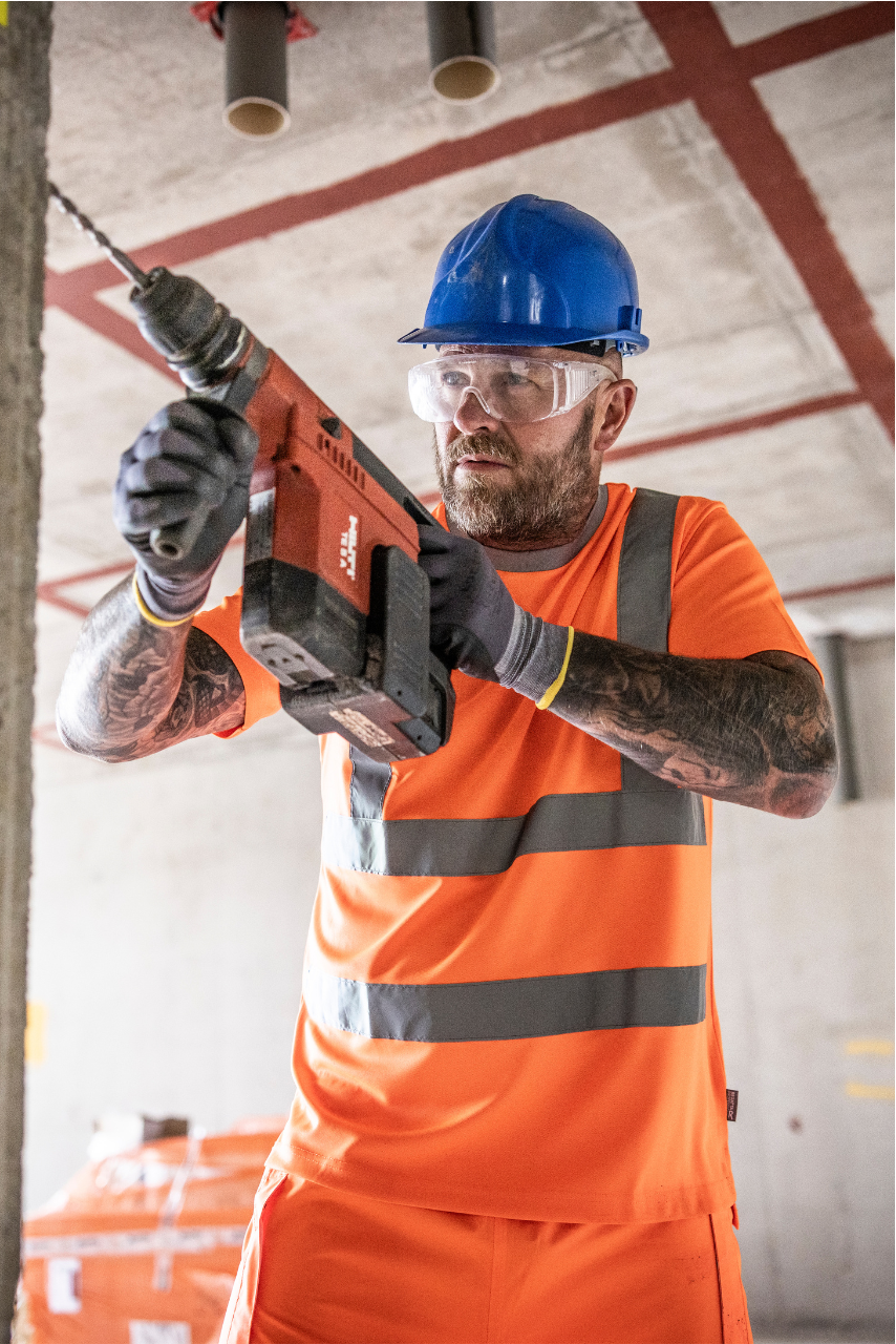 Tricou HI-VIS PRO CONTRACT Vizibilitate Înaltă