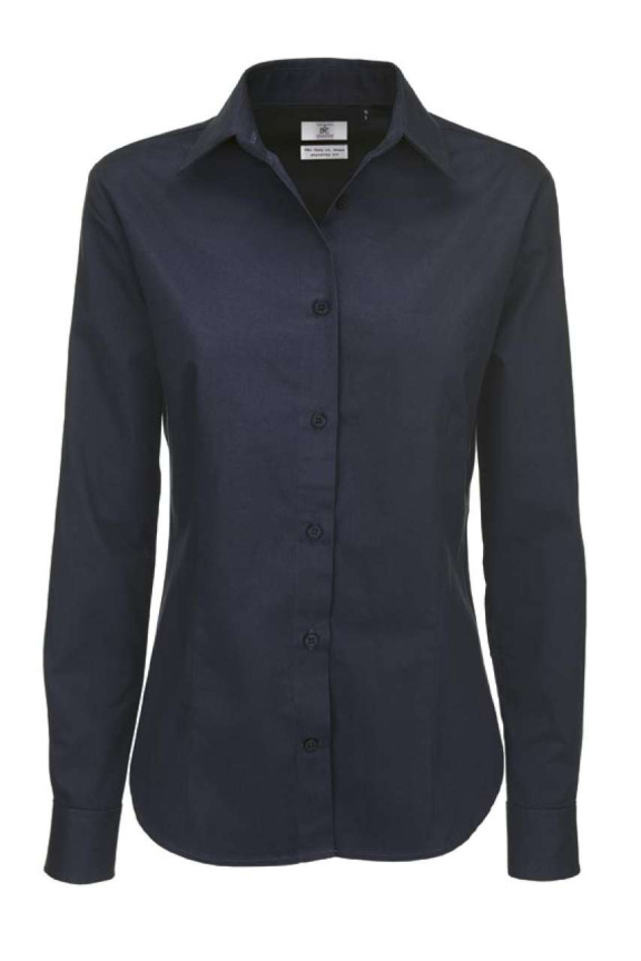 Women's B&C Sharp Long Sleeve Shirt