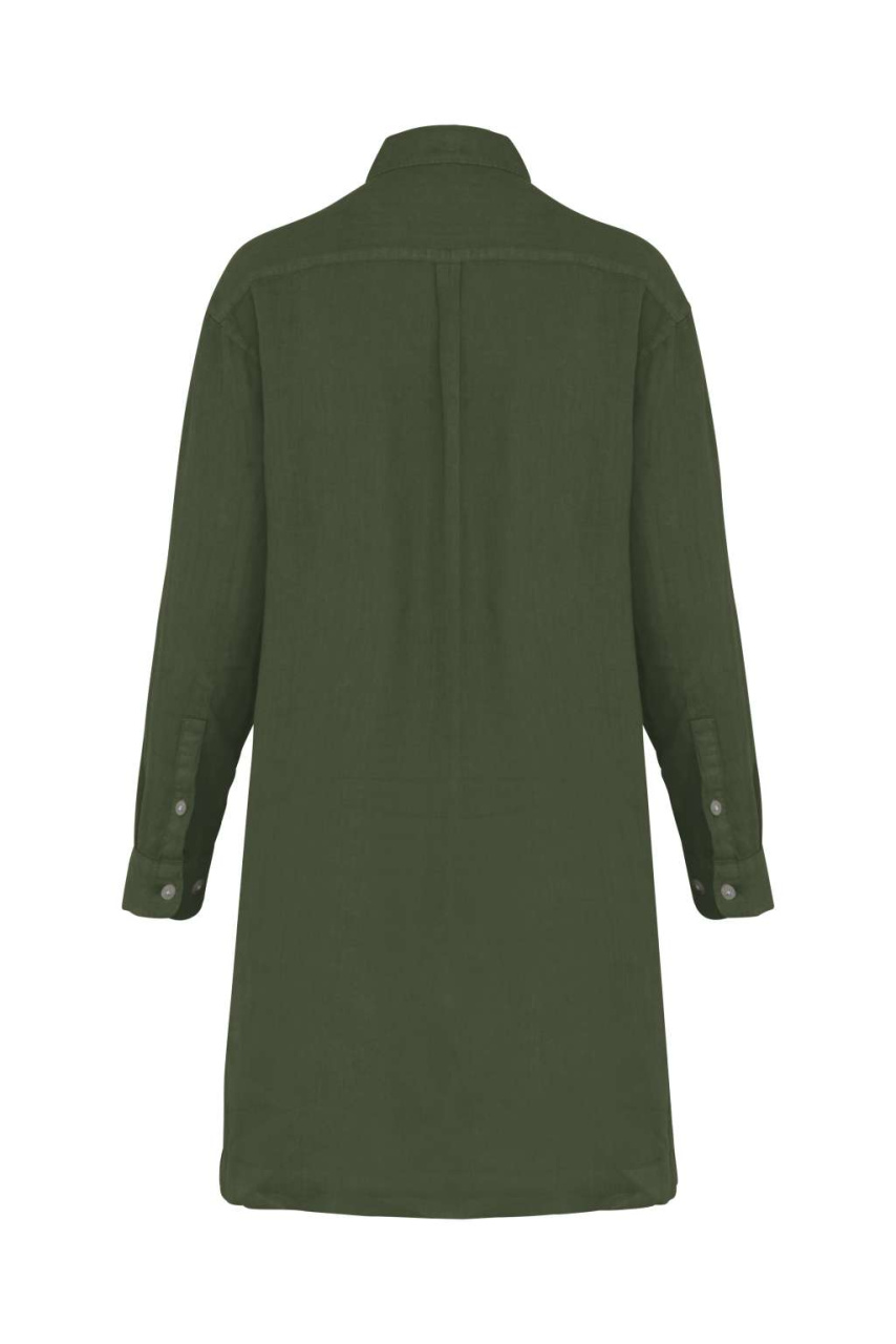 Women's Comfort Fit Linen Dress Shirt