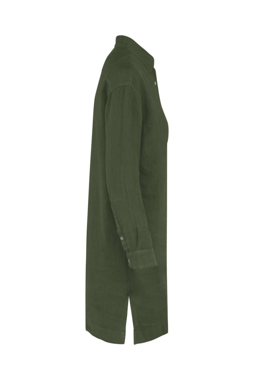 Women's Comfort Fit Linen Dress Shirt