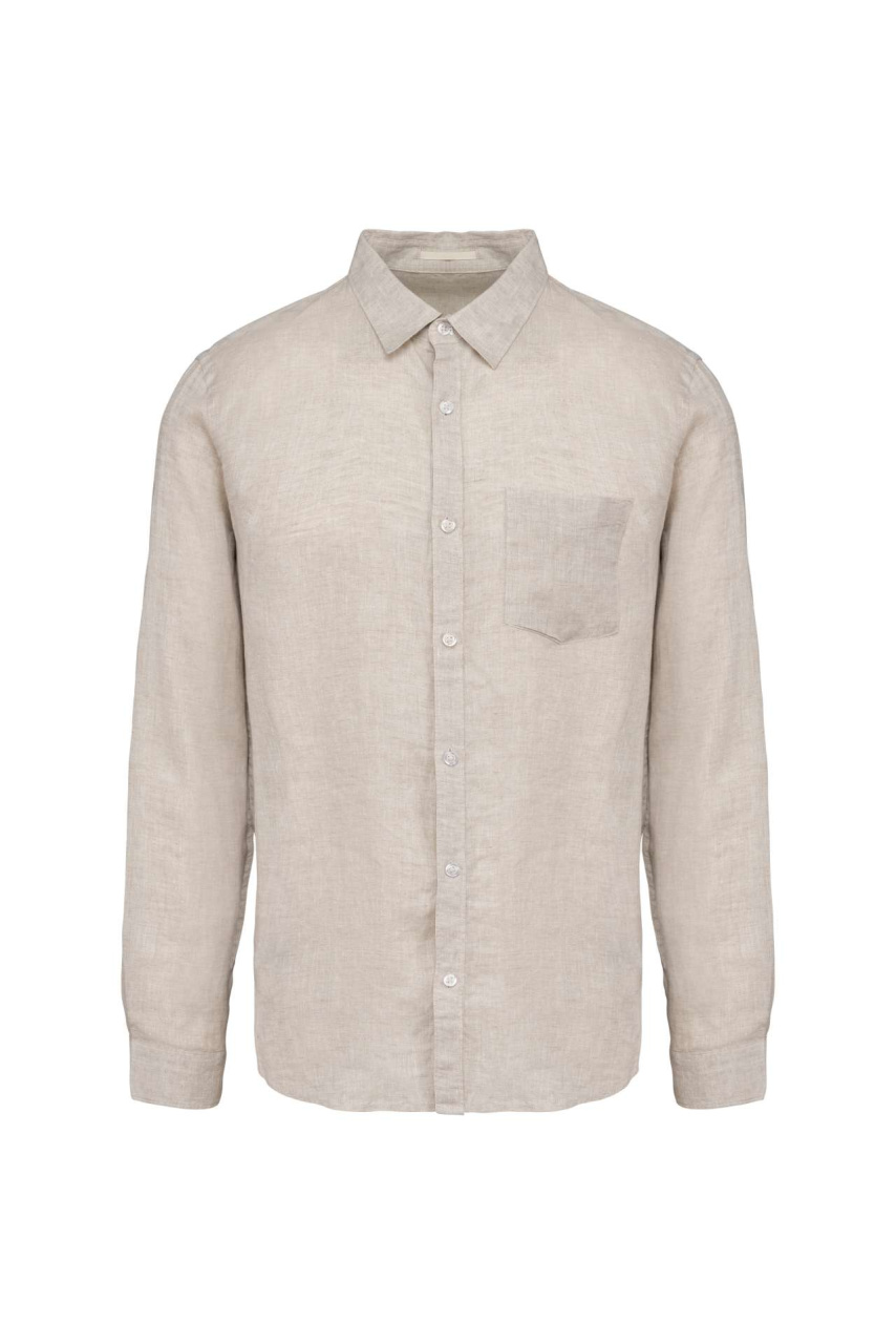 Men's Classic Linen Shirt - 100% Linen, Timeless Design