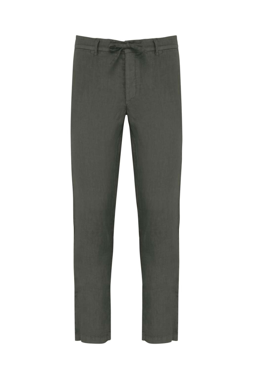 Pantaloni Bărbați Eco din In cu Efect Spălat