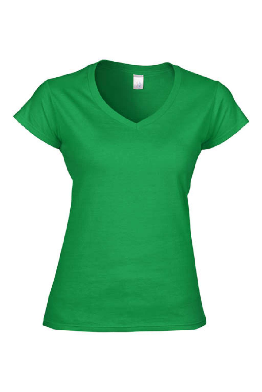 Tricou Damă SOFTSTYLE™ cu Guler în V