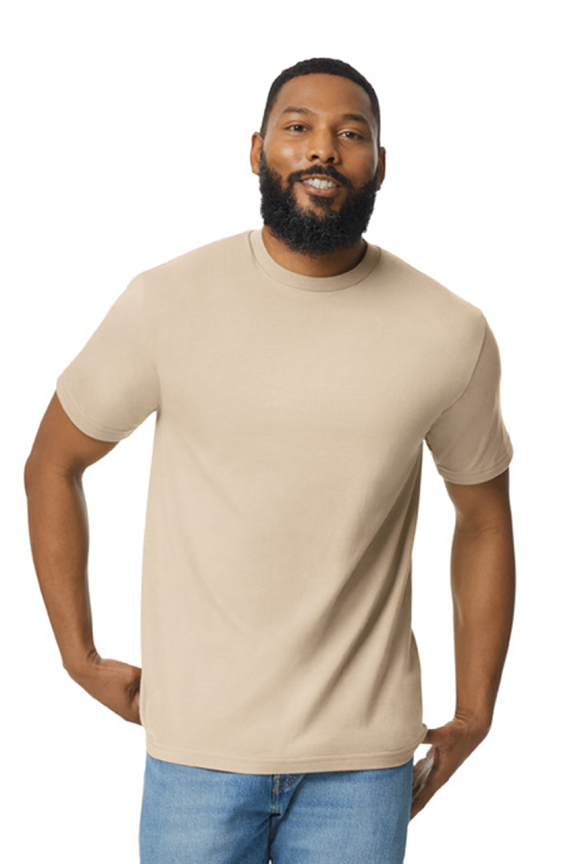 Tricou SOFTSTYLE™ Midweight fără etichetă
