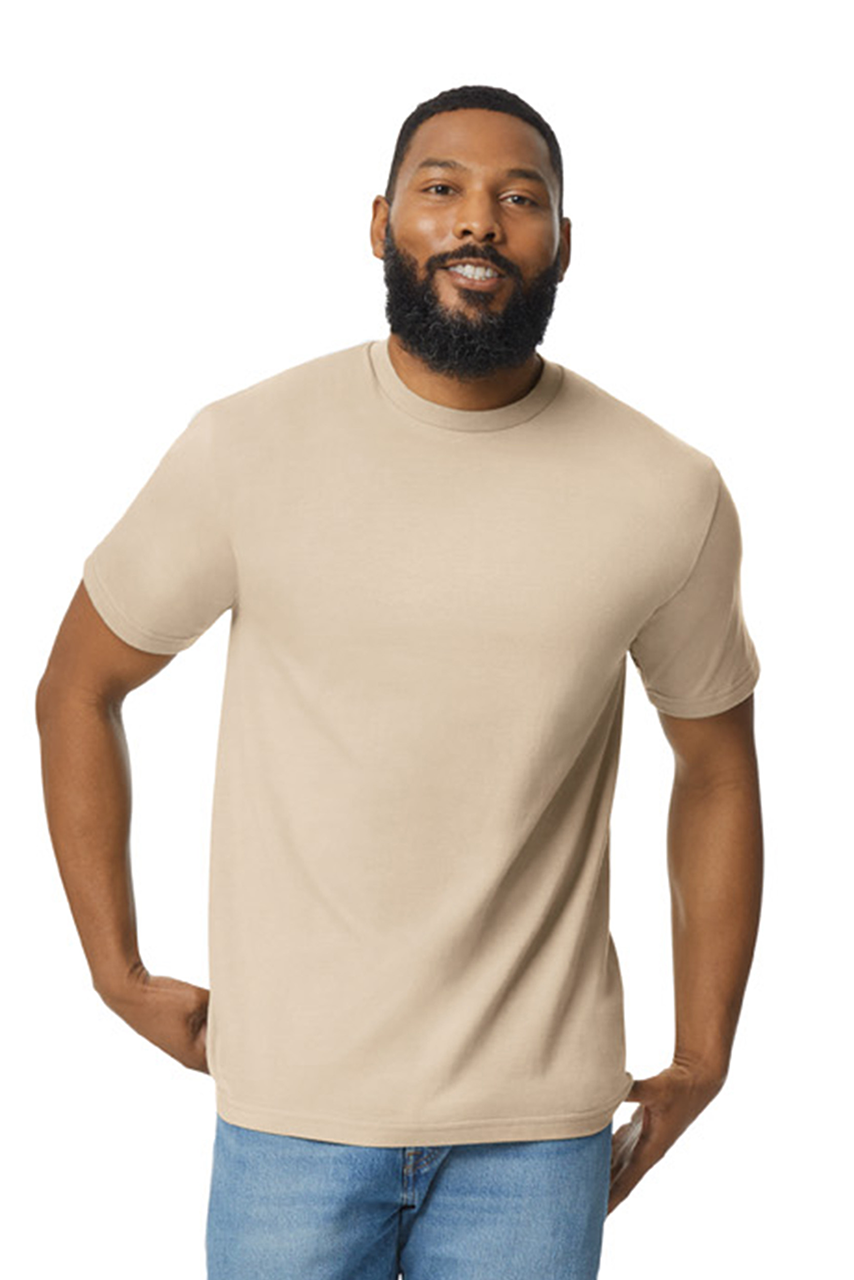 Tricou SOFTSTYLE™ Midweight fără etichetă