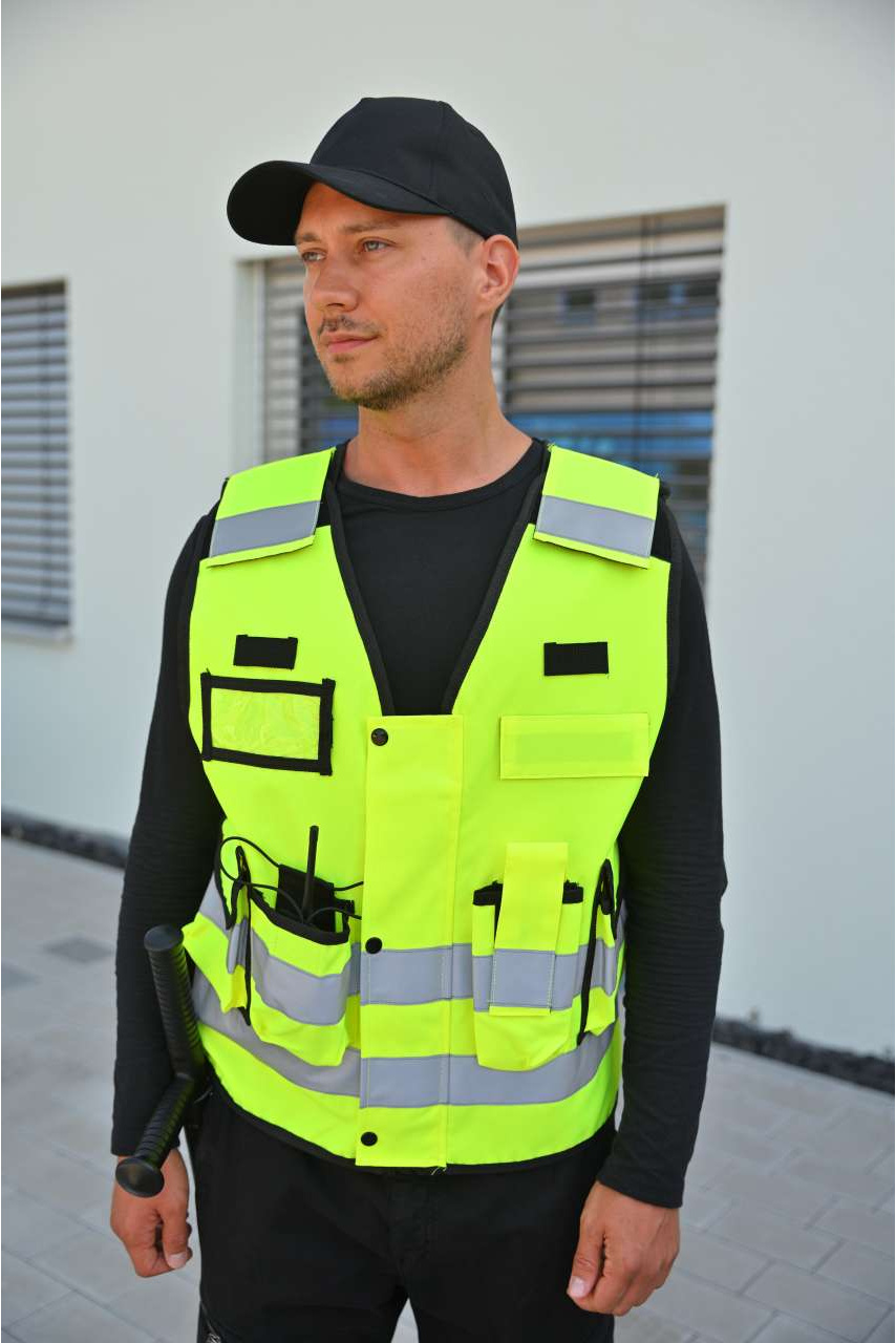 Stammheim Tactical Safety Vest - High Visibility