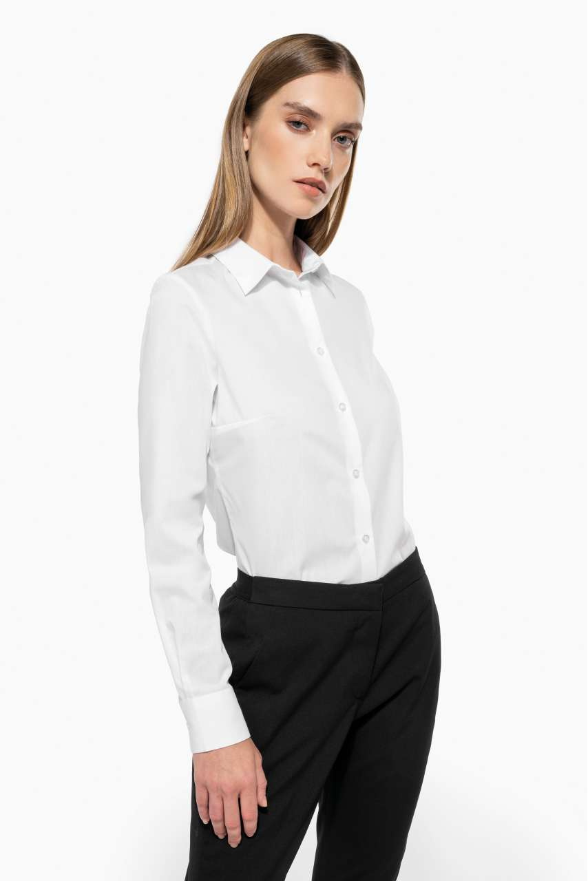 Women's Easy Care Polycotton Poplin Shirt