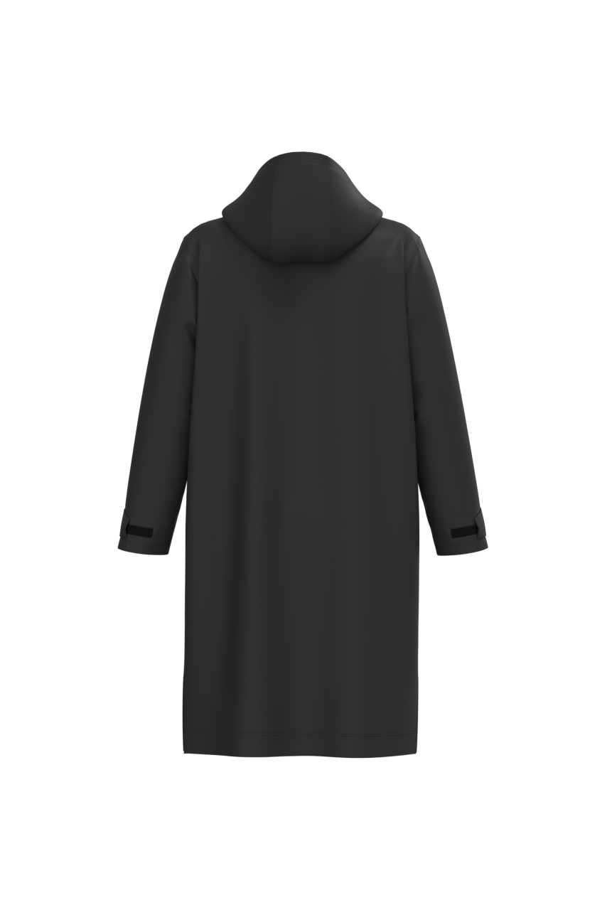 Parka Lungă Unisex Căptușită cu Sherpa - Impermeabilă