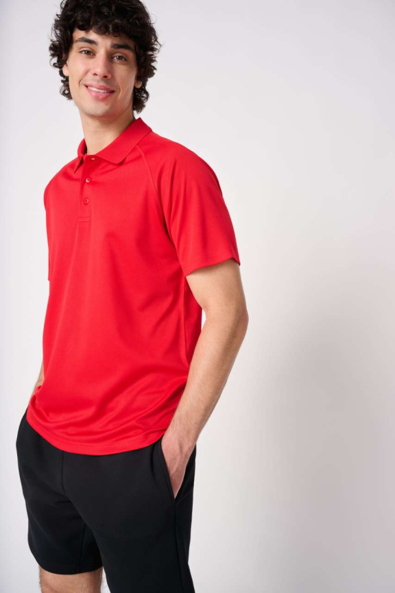 Tricou Polo Basic pentru Bărbați din Poliester