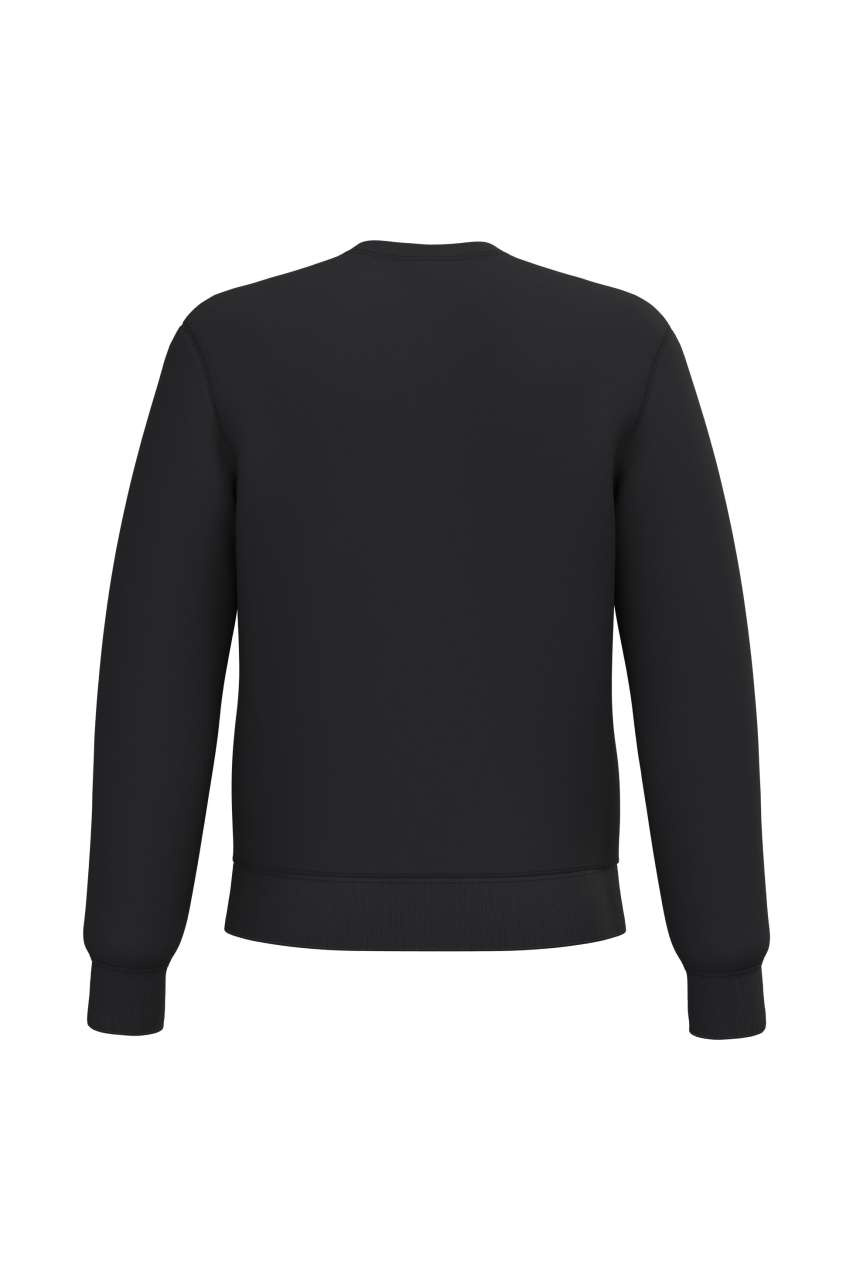 Hanorac Unisex Basic Albastru cu Guler Rotund