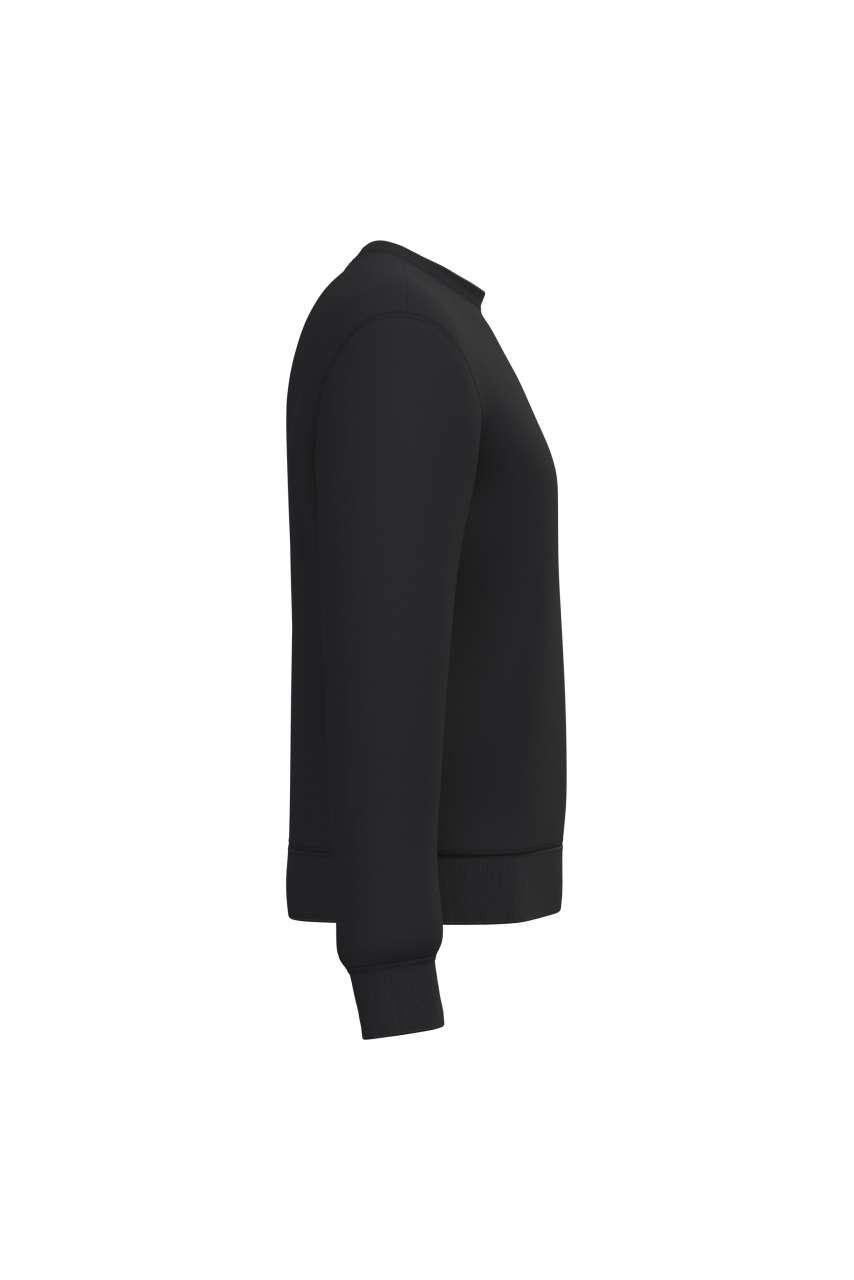 Hanorac Unisex Basic Albastru cu Guler Rotund