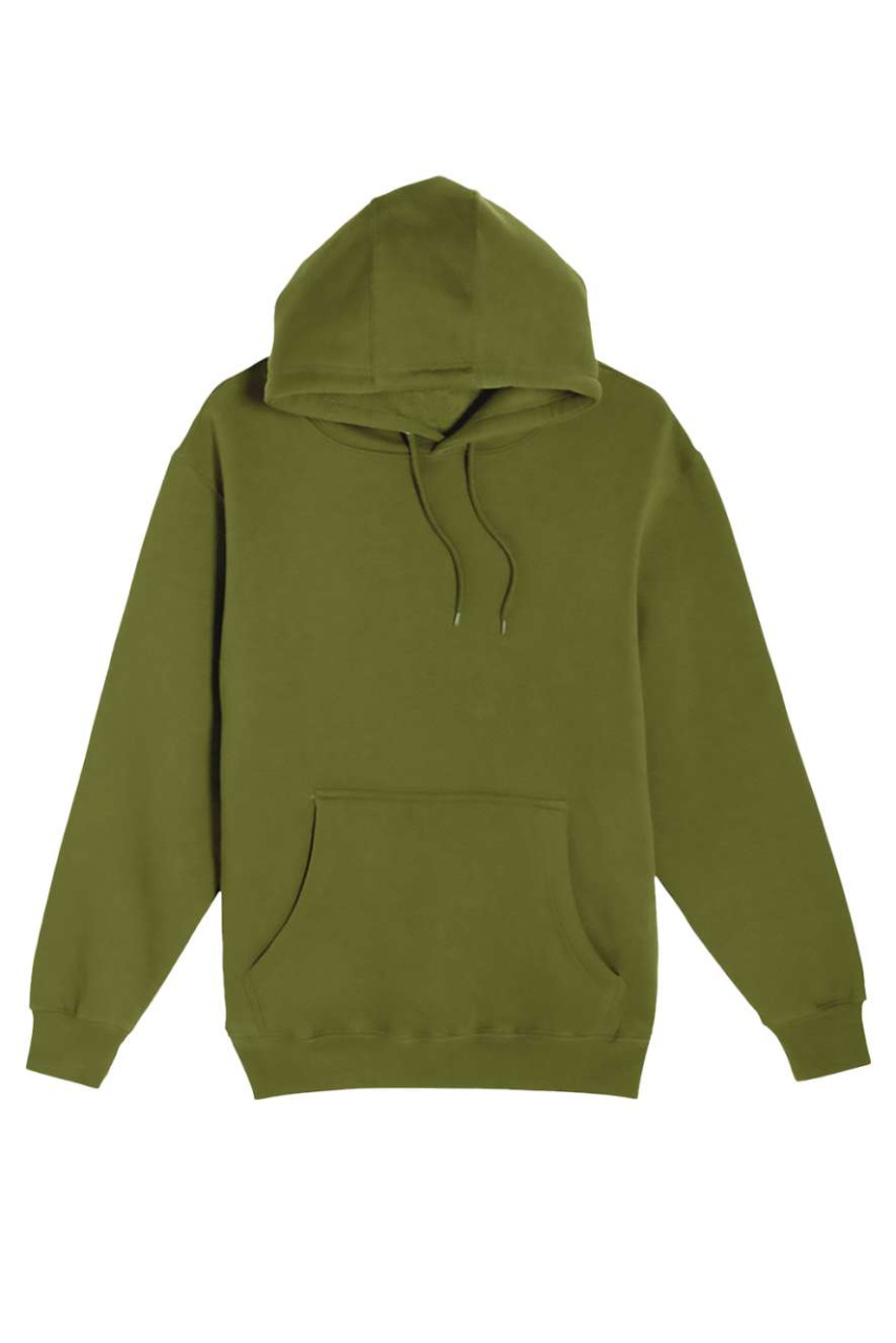 Premium 3-End Fleece Pullover Hoodie