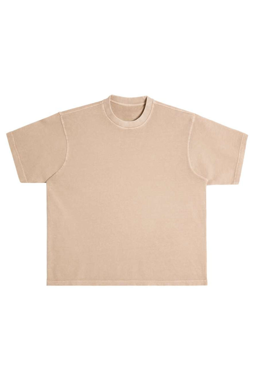 Tricou Urban Oversize Vopsit Pigmentat - Confort și Stil