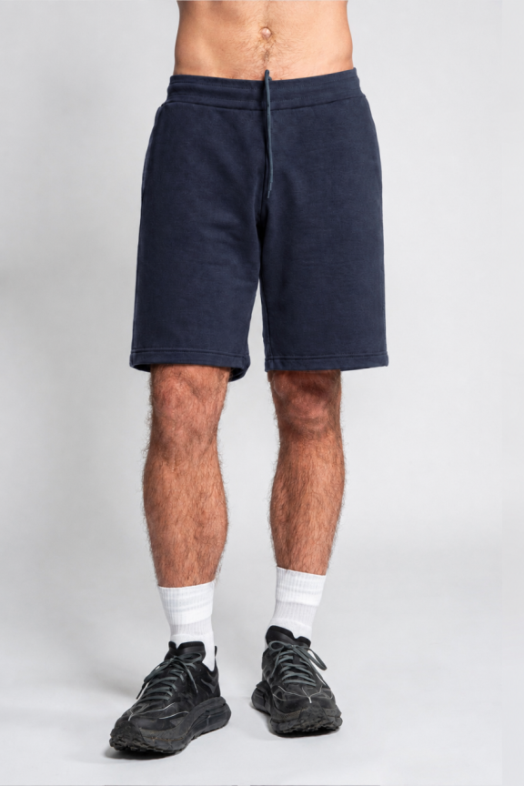 Diagonal French Terry Bermuda Sweatshorts