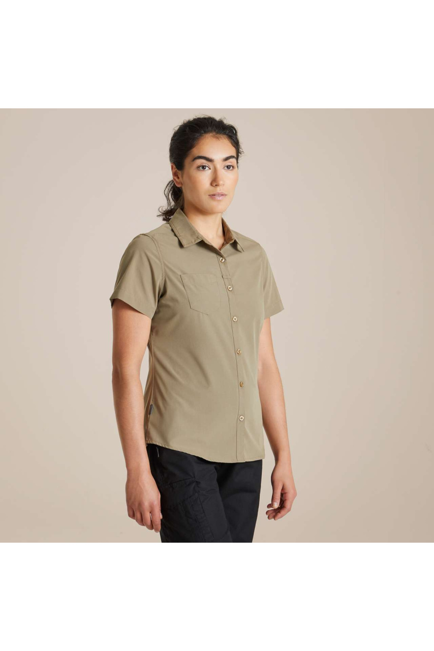 Women's Kiwi Short Sleeved Workwear Shirt
