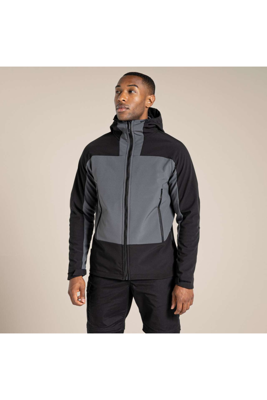 Jachetă Softshell cu Glugă EXPERT ACTIVE