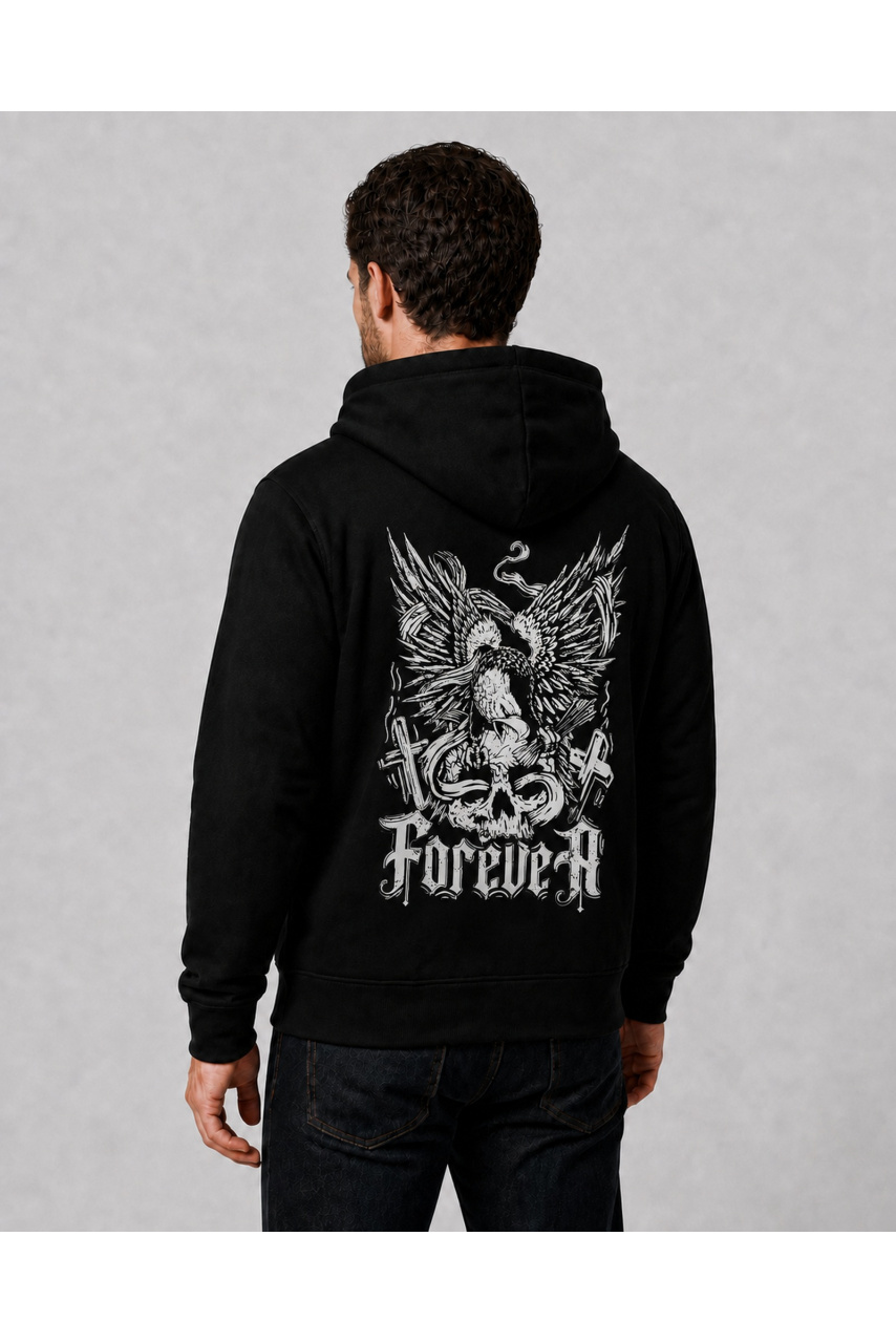 Men's Forever Eagle Cotton Hoodie