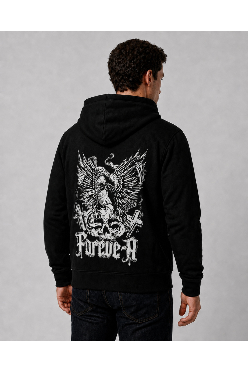 Hanorac bărbați Forever Eagle din bumbac