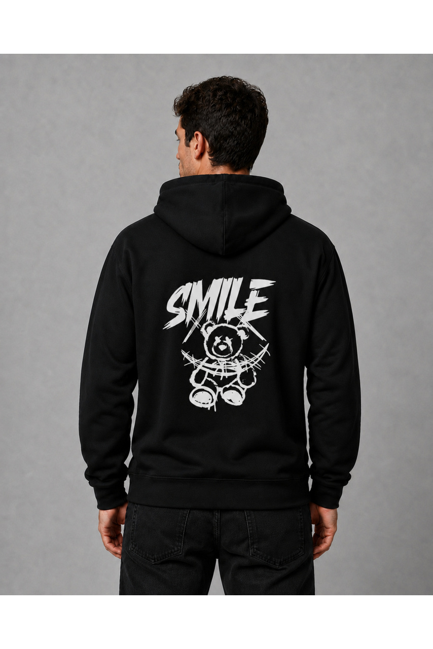 Hanorac bărbați Smile Bear din bumbac
