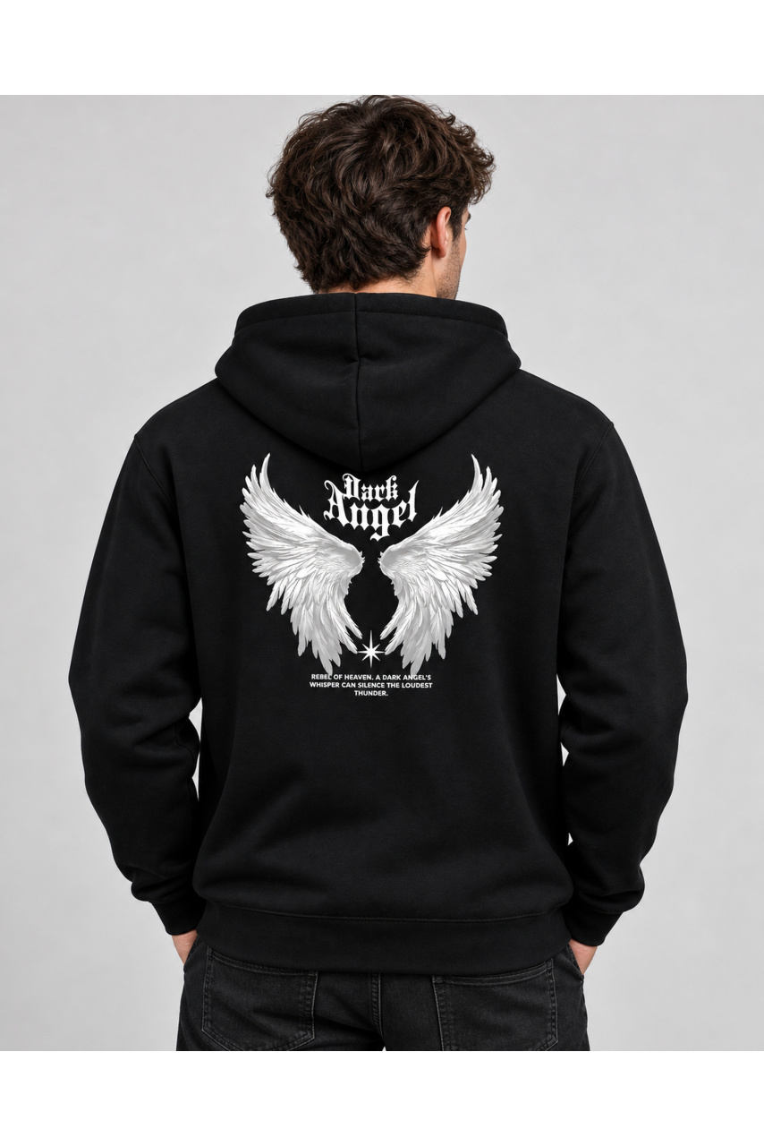 Hanorac bărbați Dark Angel din bumbac