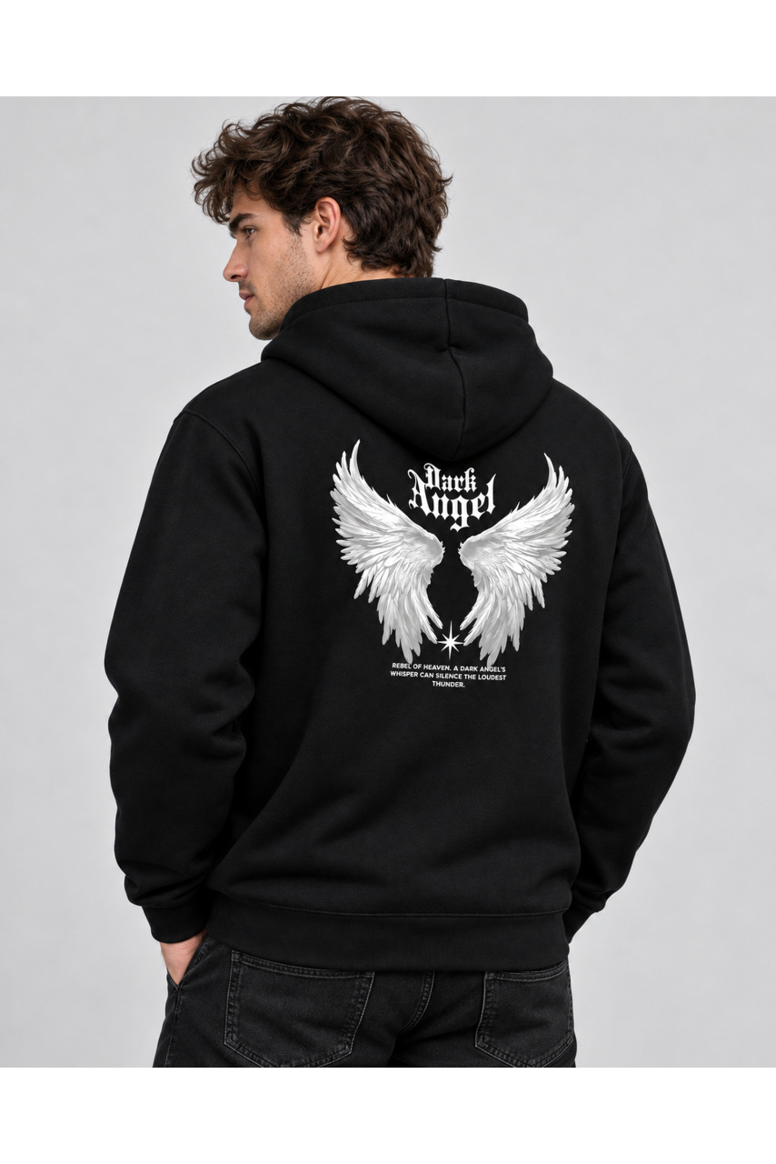 Hanorac bărbați Dark Angel din bumbac